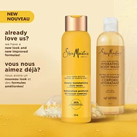 SheaMoisture  Body Wash Moisturize and Restore Dry Skin Raw Shea Butter for 24H Visible Moisture for Healthy, Glowing Skin 532 ml