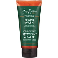 Sheamoisture Beard Wash for a deep clean Maracuja Oil and Shea Butter leaves behind a fresh feeling 6 fl oz