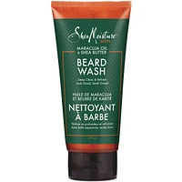 Sheamoisture Beard Wash for a deep clean Maracuja Oil and Shea Butter leaves behind a fresh feeling 6 fl oz