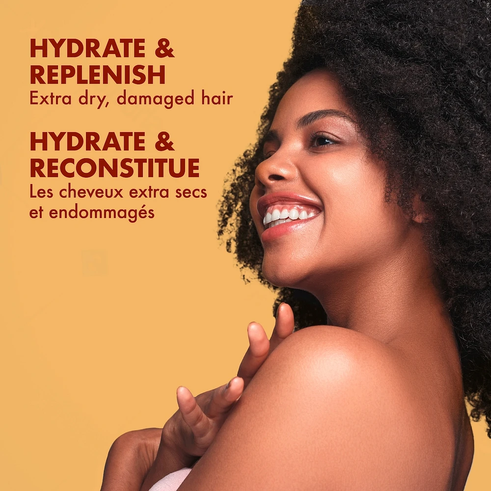 SheaMoisture Manuka Honey and Mafura Oil Intensive Hydration Conditioner for Dry, Damaged Hair with Fig Extract & Baobab Oil Nourish & Soften 384 ml