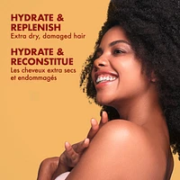 SheaMoisture Manuka Honey and Mafura Oil Intensive Hydration Conditioner for Dry, Damaged Hair with Fig Extract & Baobab Oil Nourish & Soften 384 ml