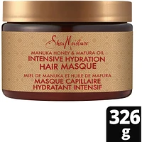 Intensive Hydration Hair Masque hair treatment for dry, damaged hair Manuka Honey & Mafura Oil deep conditioning treatment with fig extract 326 g