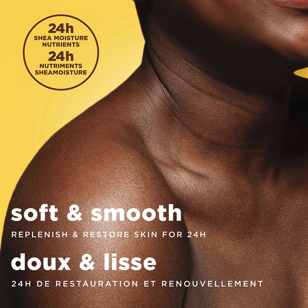 SheaMoisture  Bar Soap Moisturize and Restore Dry Skin Raw Shea Butter with 24h shea moisture nutrients for Healthy, Glowing Skin, 227g