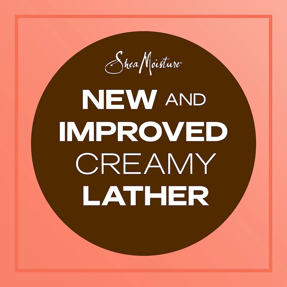 SheaMoisture Coconut & Hibiscus Curl and Shine Shampoo for Thick Curly hair with Silk Protein & Neem Oil Sulfate Free 384 ml
