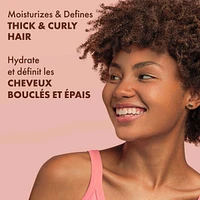 Frizz-Free Curl Mousse for Curly Hair Coconut & Hibiscus with Silk Protein & Neem Oil