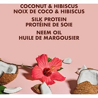 SheaMoisture Coconut & Hibiscus Curl & Shine Conditioner for Thick, Curly Hair with Silk Protein & Neem Oil to Moisturize & Soften 384 ml
