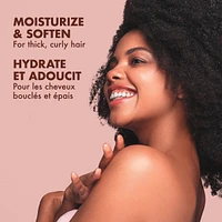 SheaMoisture Coconut & Hibiscus Curl & Shine Conditioner for Thick, Curly Hair with Silk Protein & Neem Oil to Moisturize & Soften 384 ml