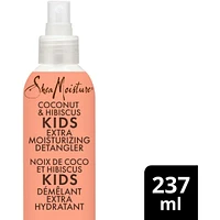 KIDS Extra-Moisturizing Detangler for Thick, Curly Hair Coconut & Hibiscus with Slippery Elm & Marshmallow Root Extract