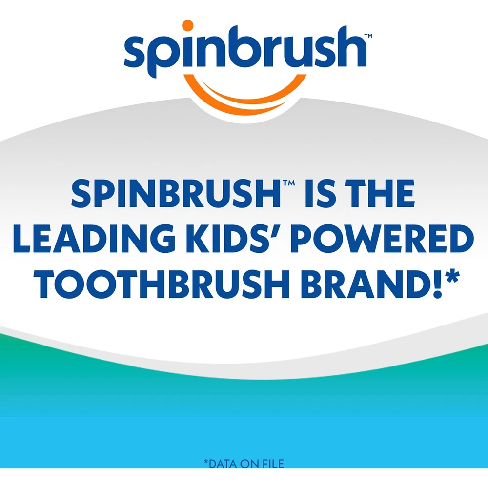 Kids Battery Powered Toothbrush, Soft Bristles, Cocomelon
