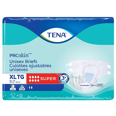 Unisex Incontinence Brief, Super Absorbency