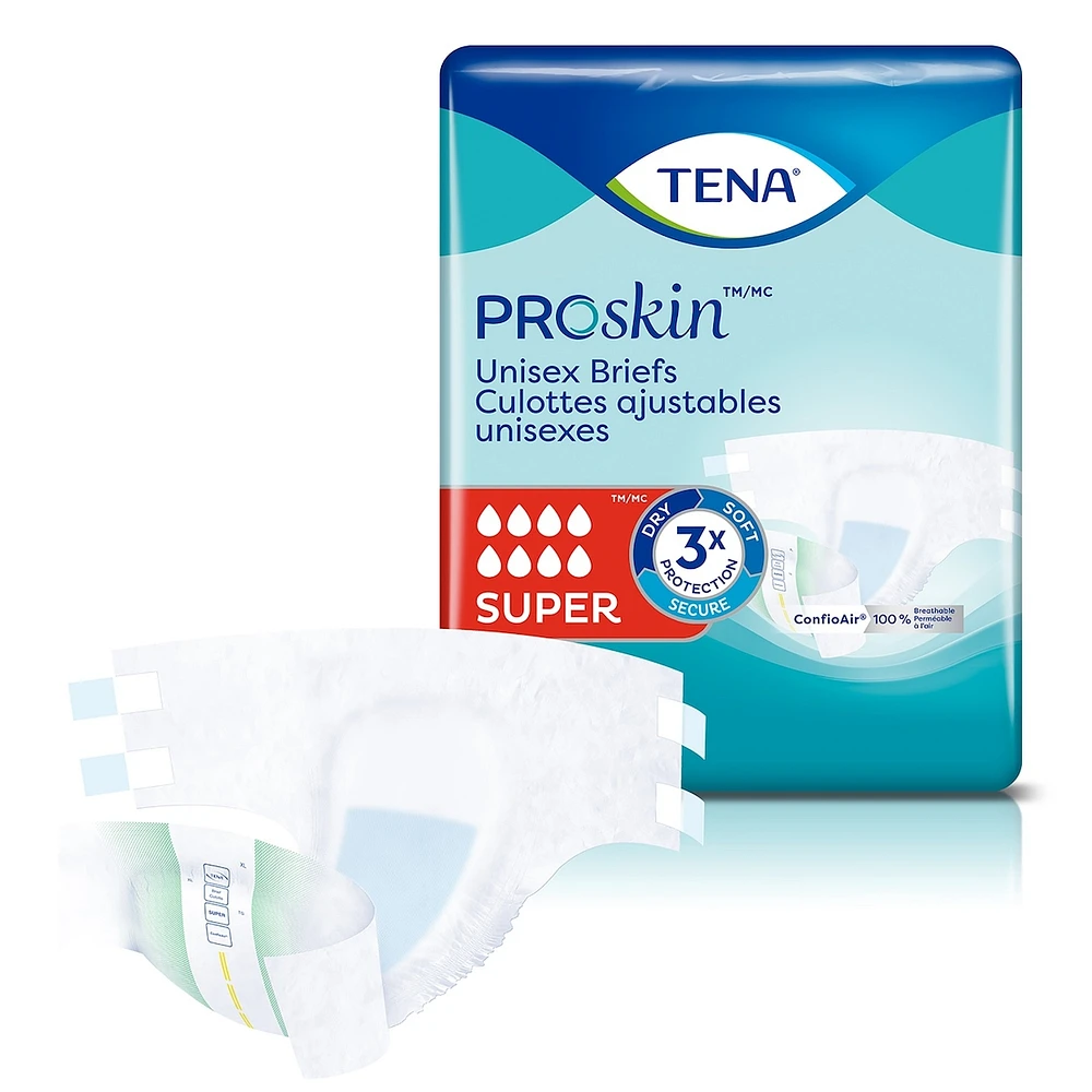 Unisex Incontinence Brief, Super Absorbency