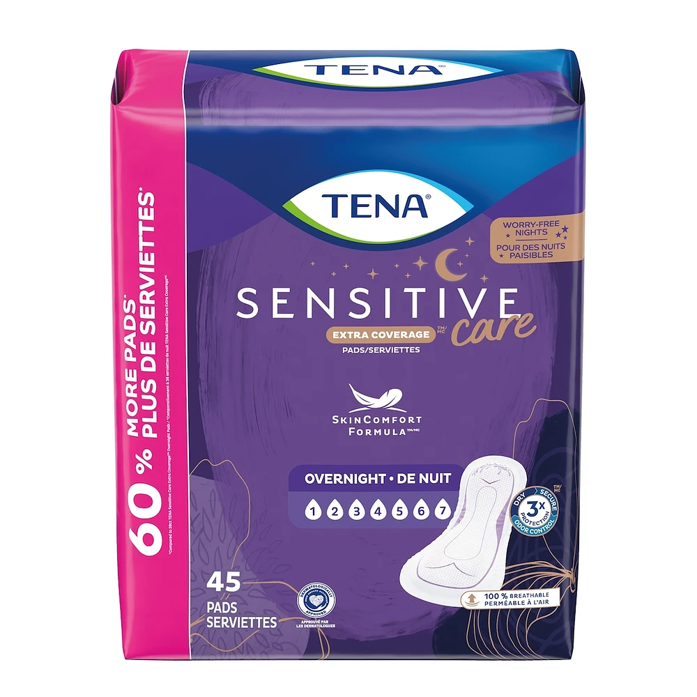 Tena Sens Care Ovn Pad 45s