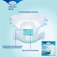 Adult Incontinence Brief, Super Absorbency, Medium, Green