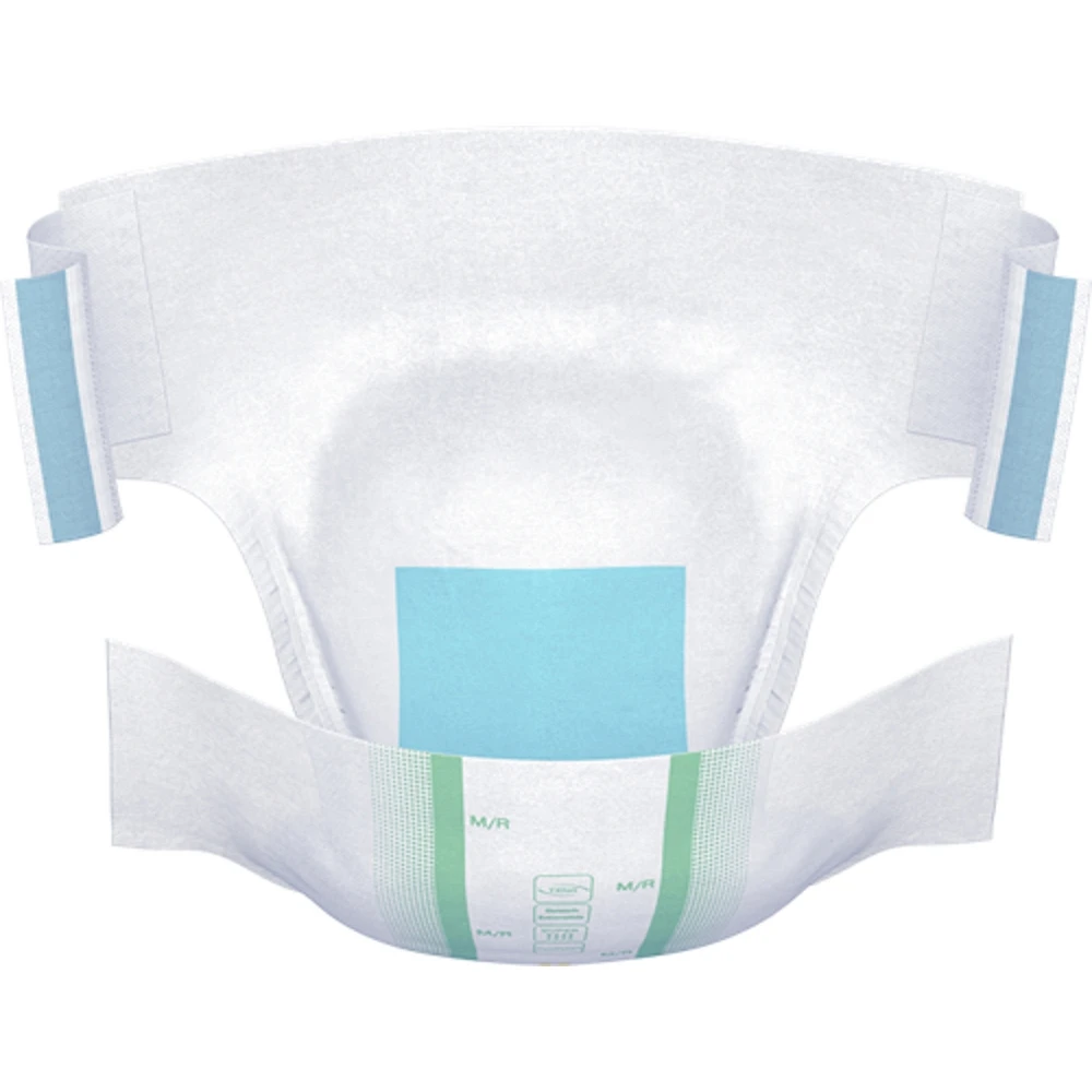 Stretch Adult Incontinence Brief, Super Absorbency, Medium/Regular, Green