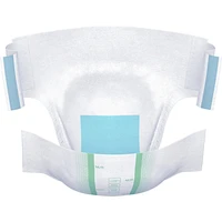 Stretch Adult Incontinence Brief, Super Absorbency, Medium/Regular, Green