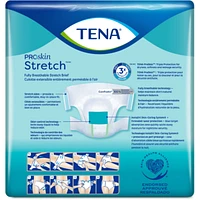 Stretch Adult Incontinence Brief, Super Absorbency, Large/X-Large, Green