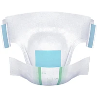 Stretch Adult Incontinence Brief, Super Absorbency, Large/X-Large, Green