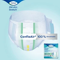 Stretch Adult Incontinence Brief, Super Absorbency, Large/X-Large, Green
