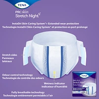 PROskin Stretch Night Brief L/XL, 12 count