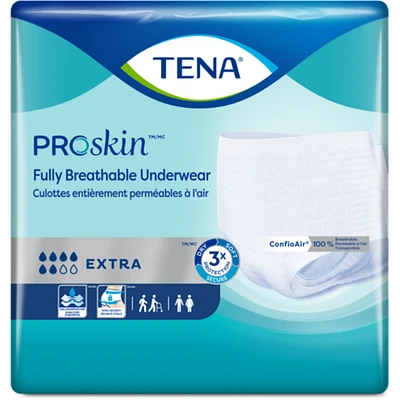 Protective Incontinence Underwear, Extra Absorbency