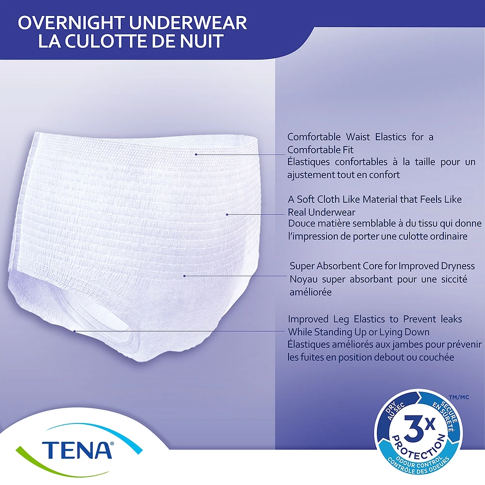 Tena Overnight Uw L 22