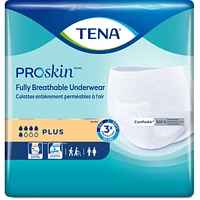 Protective Incontinence Underwear, Plus Absorbency