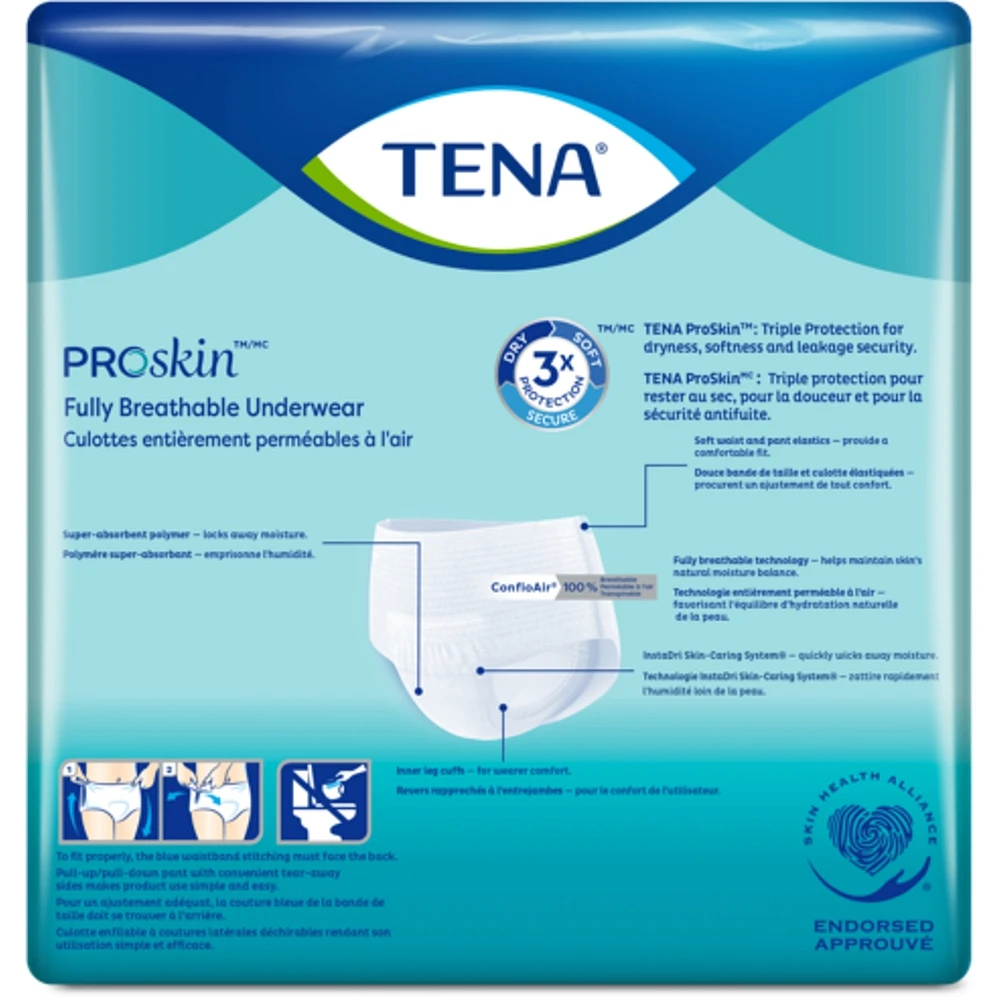 Protective Incontinence Underwear, Plus Absorbency