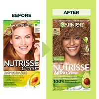 Nutrisse Ultra Crème, Permanent Hair Dye, 100% Grey Coverage