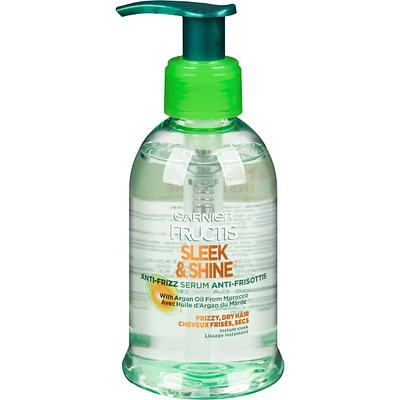 Garnier Fructis Anti-Frizz Oil Treatment, Long Lasting Frizz Control, Paraben-Free, Sleek & Shine, 150 mL