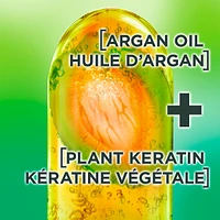 Garnier Fructis Anti-Frizz Oil Treatment, Long Lasting Frizz Control, Paraben-Free, Sleek & Shine, 150 mL