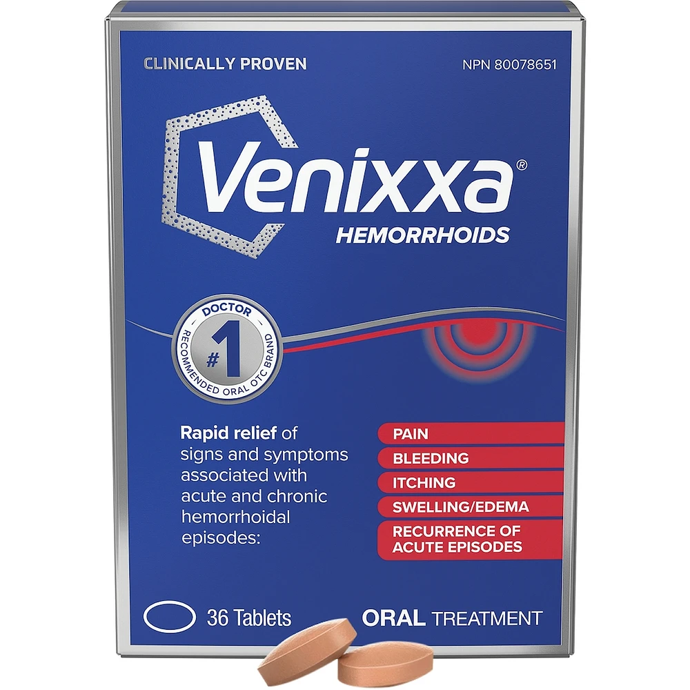 Venixxa Hemorrhoids 500MG