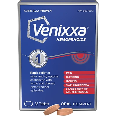 Venixxa Hemorrhoids 500MG