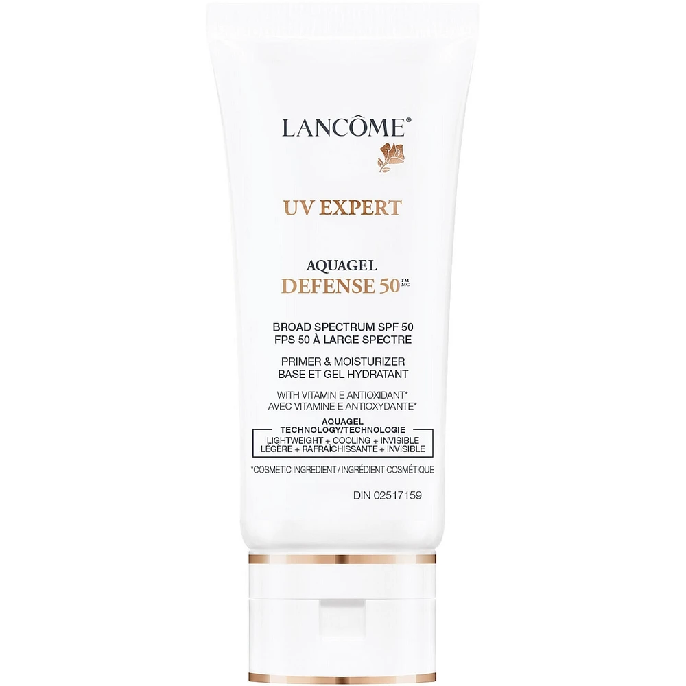 UV Expert Aquagel Defense SPF 50, Face Primer & Moisturizer with 50