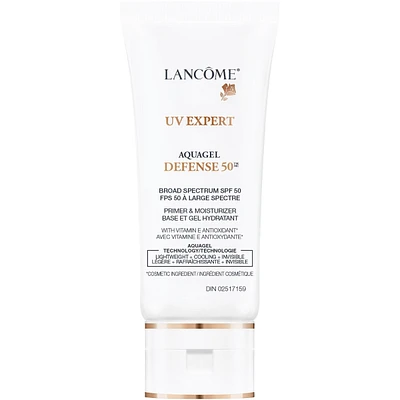 UV Expert Aquagel Defense SPF 50, Face Primer & Moisturizer with 50