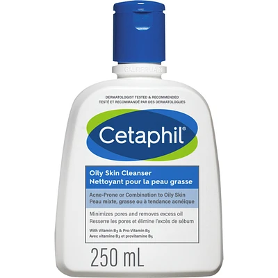 Oily Skin Cleanser, Gentle Foaming Daily Face Wash for Sensitive, Acne Prone