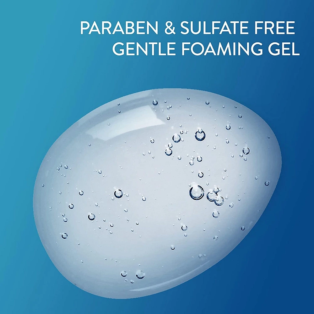 Oily Skin Cleanser, Gentle Foaming Daily Face Wash for Sensitive, Acne Prone