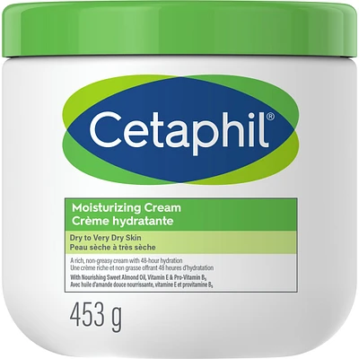 Moisturizing Cream - Hydrating Moisturizer for Dry to Very Dry, Sensitive Skin, Provides 48-Hour Hydration