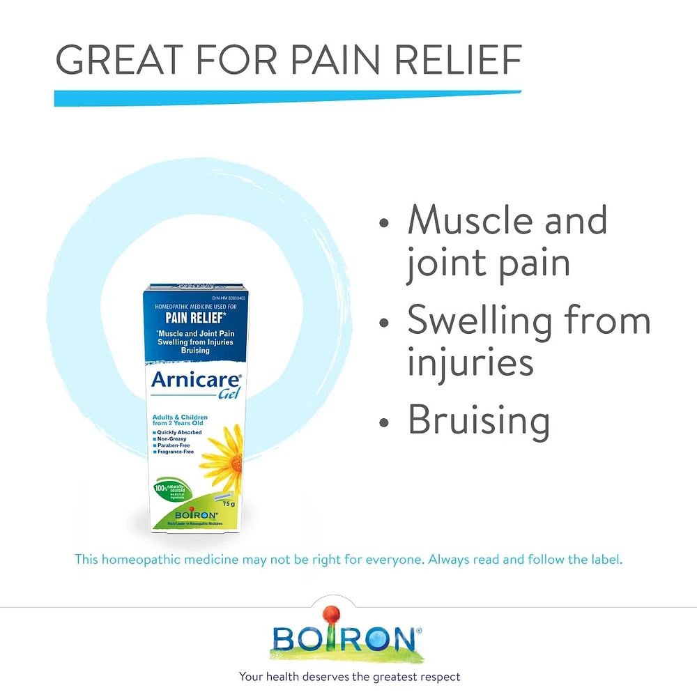 Arnicare Gel Relieves Muscle and Joint Pain, and Treats Bruises and Bumps