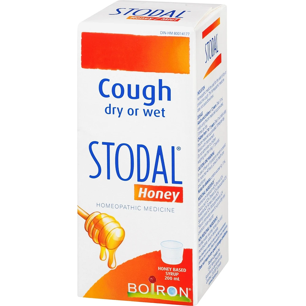 Stoda Miel pour la toux sèche ou la toux grasse