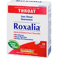 Roxalia Relieves Sore Throats and Hoarseness