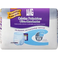 Protective Underwear, Ultra-Absorbent, Medium