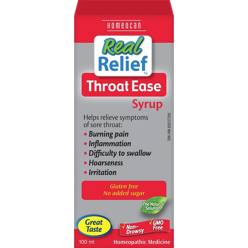 Real Relief Throat Ease Syrup
