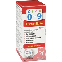 Kids 0-9 Throat Ease Syrup