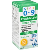 Kids 0-9 Cough & Cold Herbal Syrup