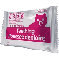Kids 0-9 Teething Unit Doses