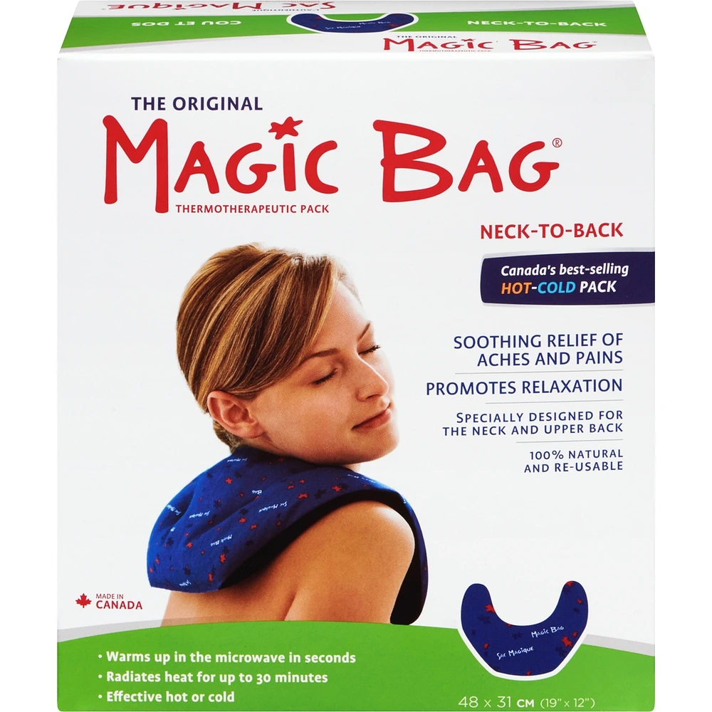 Magic Bag Neck to Back Hot/Cold compress 48cm x 31cm