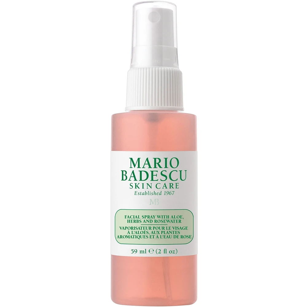 Facial Spray with Aloe, Herbs & Rosewater 59ml