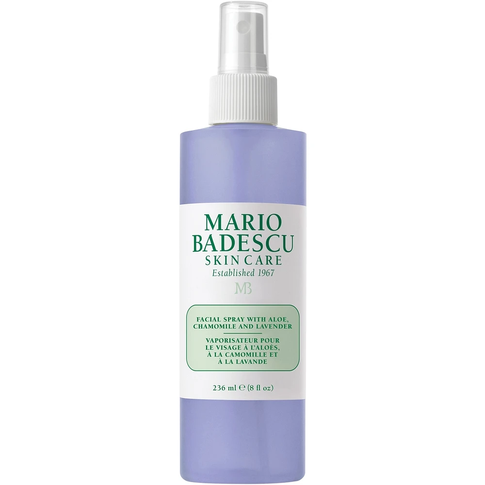 Facial Spray with Aloe, Chamomile & Lavender 236ml