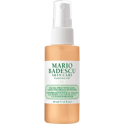Facial Spray with Aloe, Sage & Orange Blossom 59ml