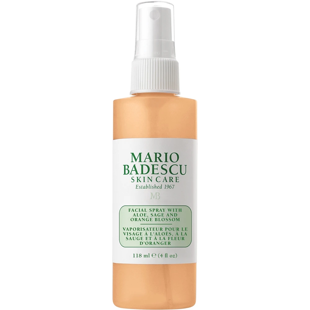 Facial Spray with Aloe, Sage & Orange Blossom 59ml